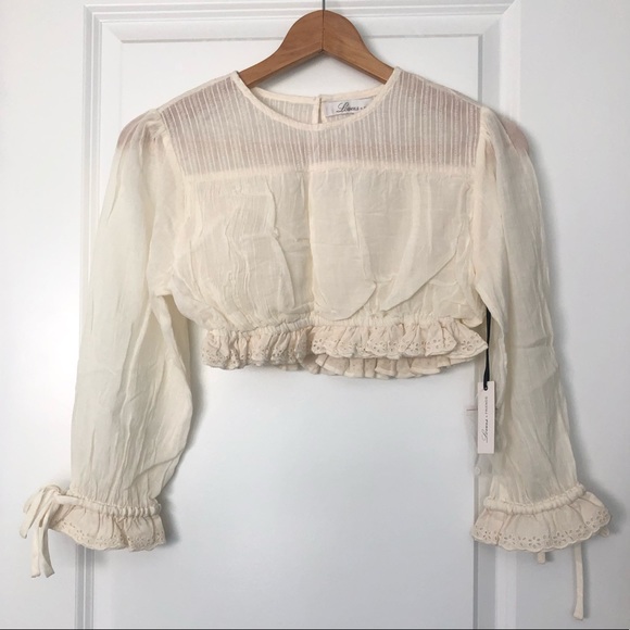 Lovers + Friends | Emily Top in Ivory - Picture 3 of 11